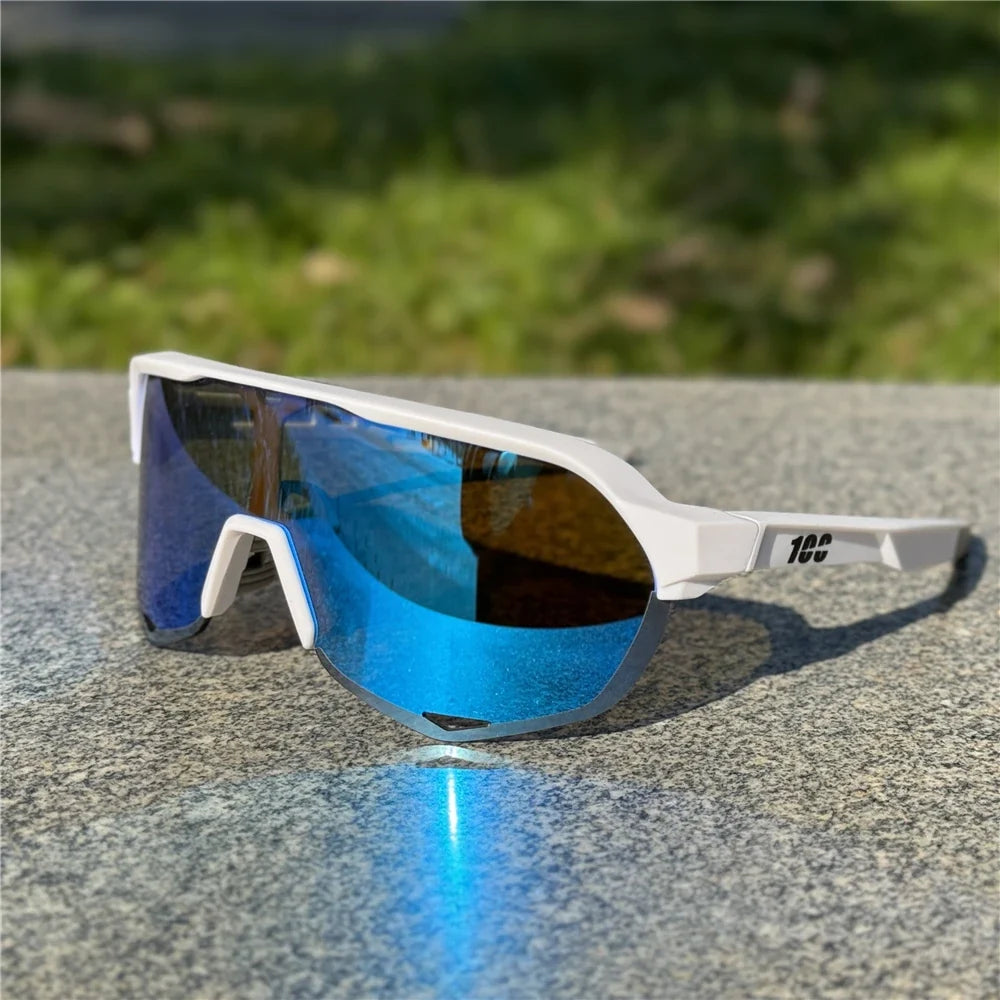 100 Men Women Sports Sunglasses Road Bicycle Glasses Mountain Cycling Riding Protection Goggles Eyewear Mtb Bike Sun Glasses