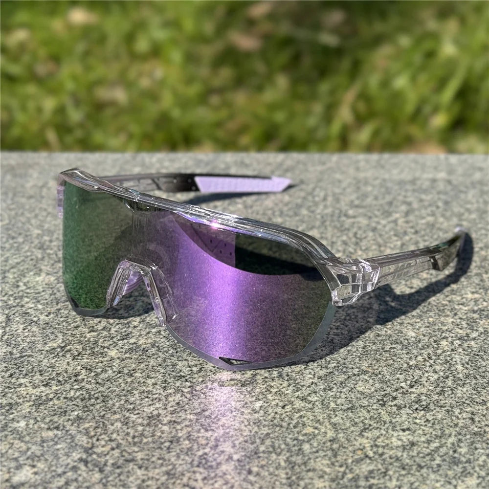 100 Men Women Sports Sunglasses Road Bicycle Glasses Mountain Cycling Riding Protection Goggles Eyewear Mtb Bike Sun Glasses