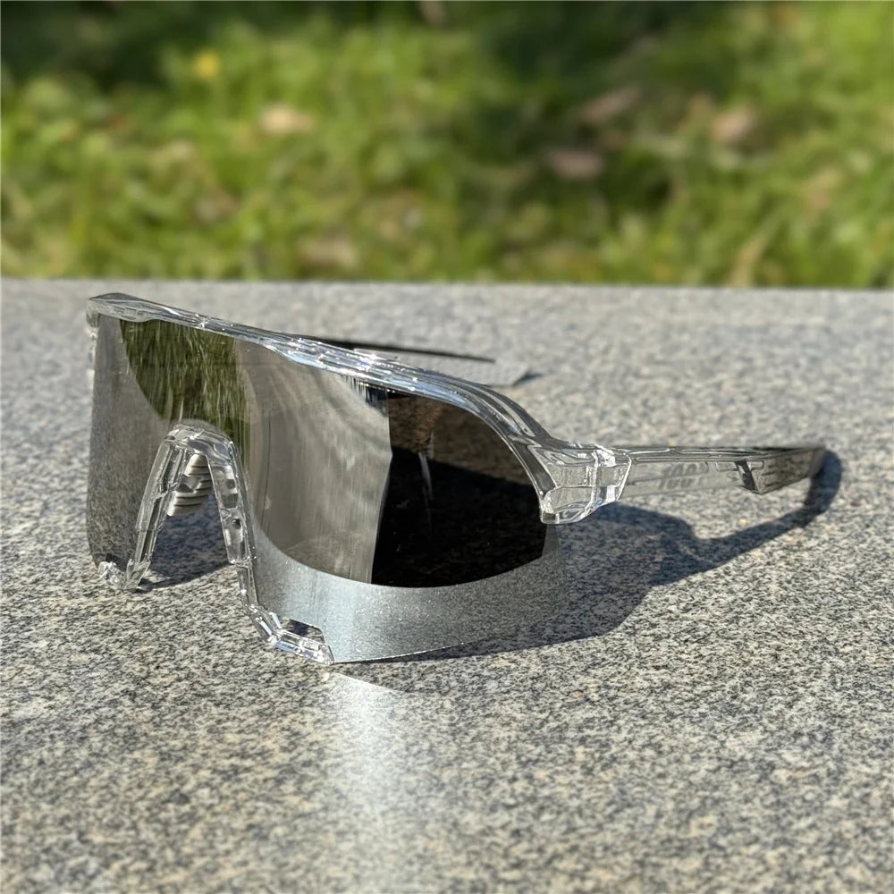 100 Men Women Sports Sunglasses Road Bicycle Glasses Mountain Cycling Riding Protection Goggles Eyewear Mtb Bike Sun Glasses